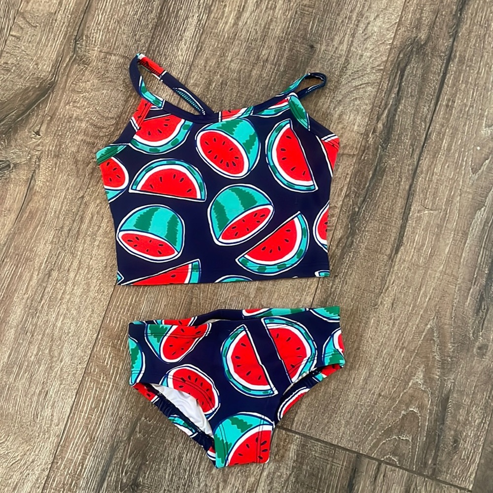 Hanna Andersson watermelon bikini size 18-24 months